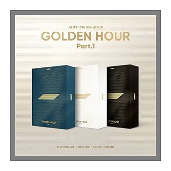 ATEEZ GOLDEN HOUR 3 withmuu コンプリート ① DL: 12.6) ATEEZ GOLDEN HOUR PART 3 WITHMUU POB PRE-ORDER